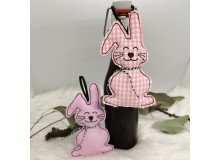 Stickdatei ITH - Osterhase in zwei Varianten